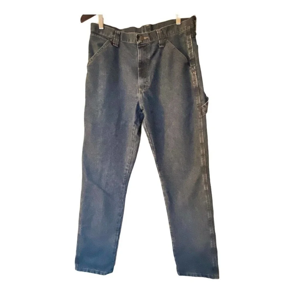 Wrangler Riggs Men's‎ Blue carpenter Jeans 32x34